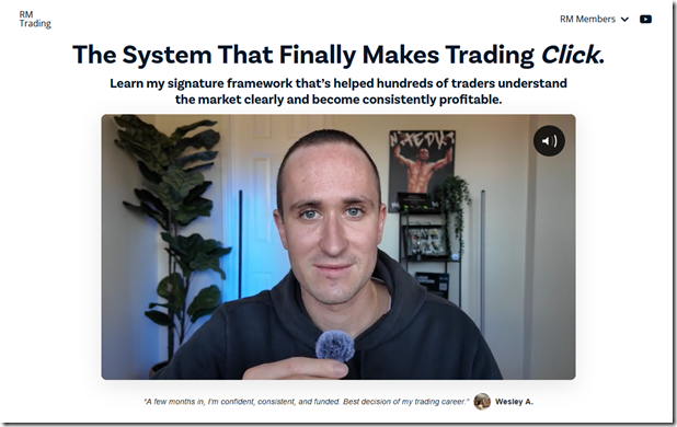 RM Trading ( Mack Grey) Mentorship